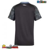 Camisa de Futebol Aston Villa Equipamento Secundário Mulheres 2025-26 Manga Curta